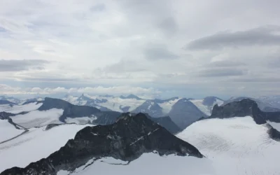 De 10 højeste bjerge (fjelde) i Norge